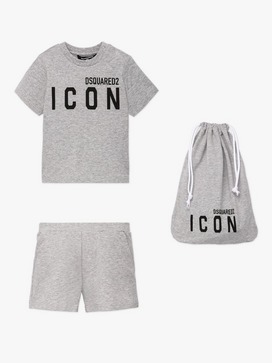 Baby Icon Logo Tee & Shorts 2-Piece Set