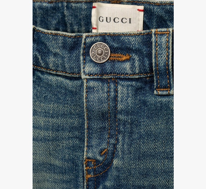 Baby Embroidered Pocket Super Skinny Jeans