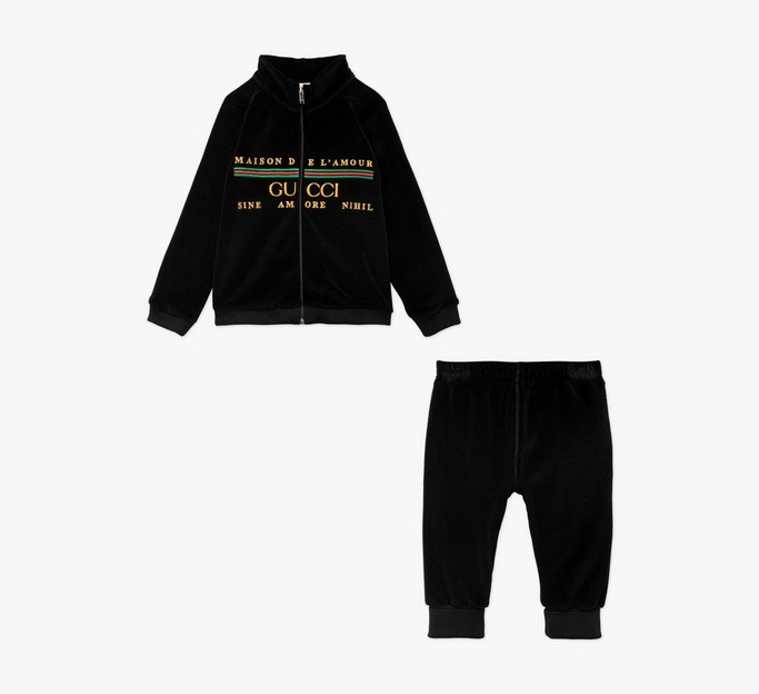 Baby Chenille Logo Tracksuit
