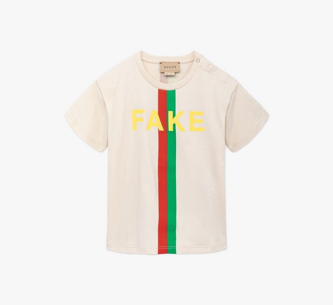 Baby Fake/Not Stripe T-Shirt