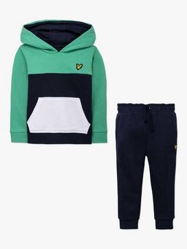Baby Colour Block Hoodie & Joggers Tracksuit