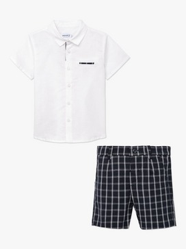 Baby Linen Shirt & Shorts Set
