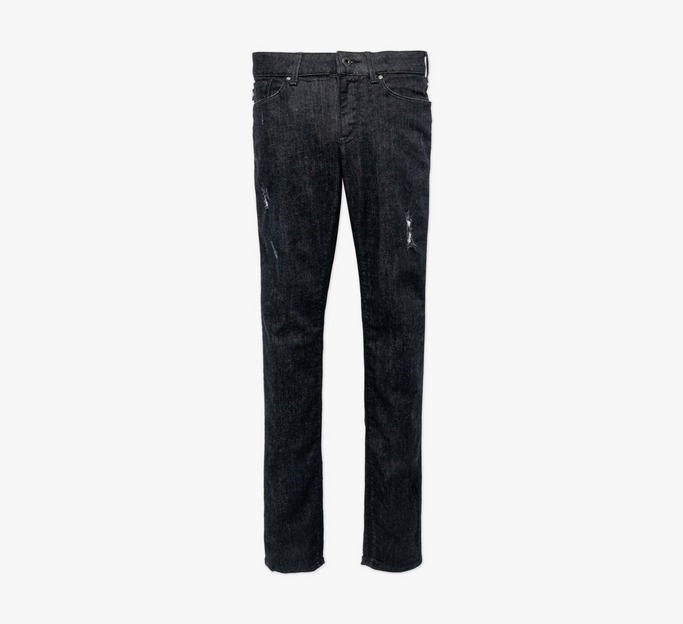 Eagle Pocket Distressed Slim Jeans
