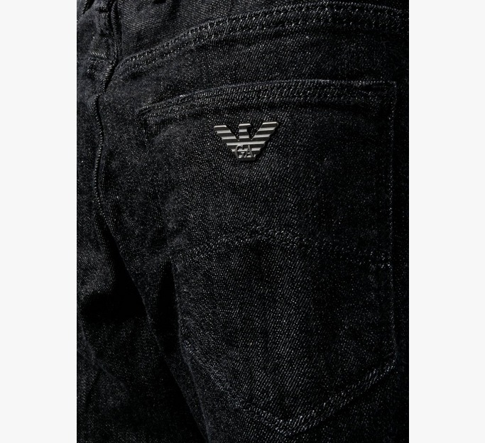 Eagle Pocket Distressed Slim Jeans