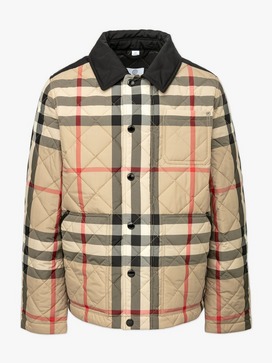 Renfred Check Quilted Jacket