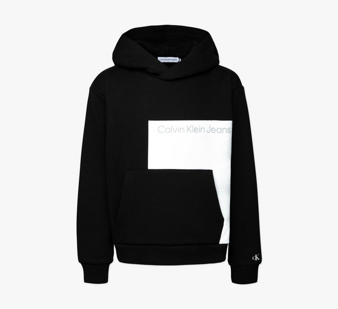 Placed Colour-Block Hoodie