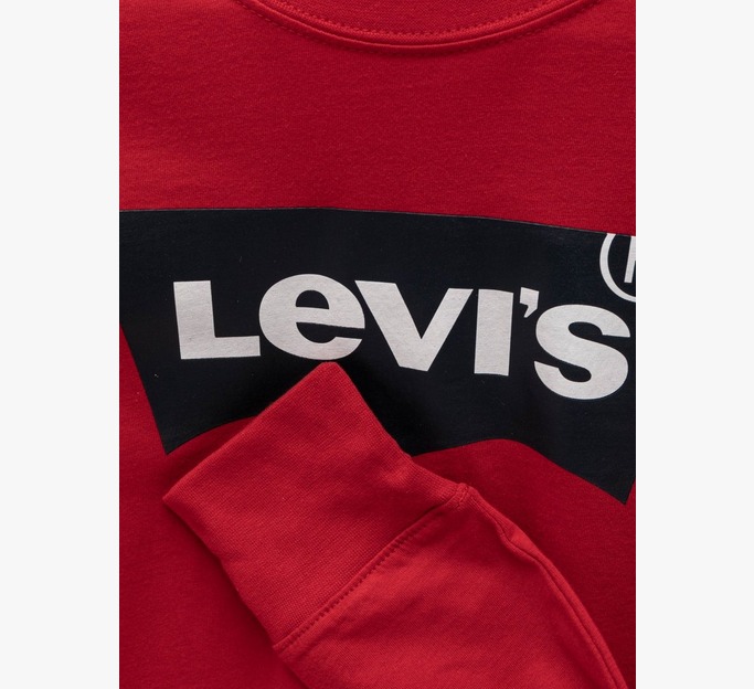 Levi's Long Sleeved Batwing Logo Tee