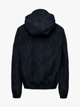 Half Zip Patch Logo Windbreaker