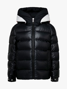 Cardere Logo Panel Puffer Jacket