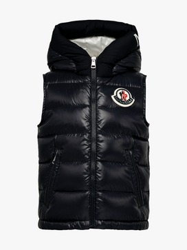 Montreuil Logo Hooded Down Gilet