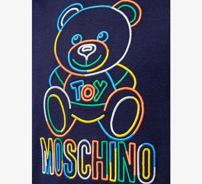 Multi-Colour Teddy Bear Sweat