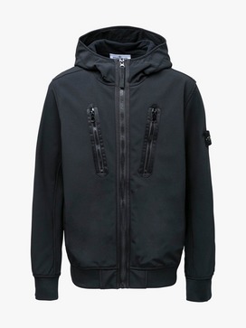 Compass Patch Logo Hooded Jacket
