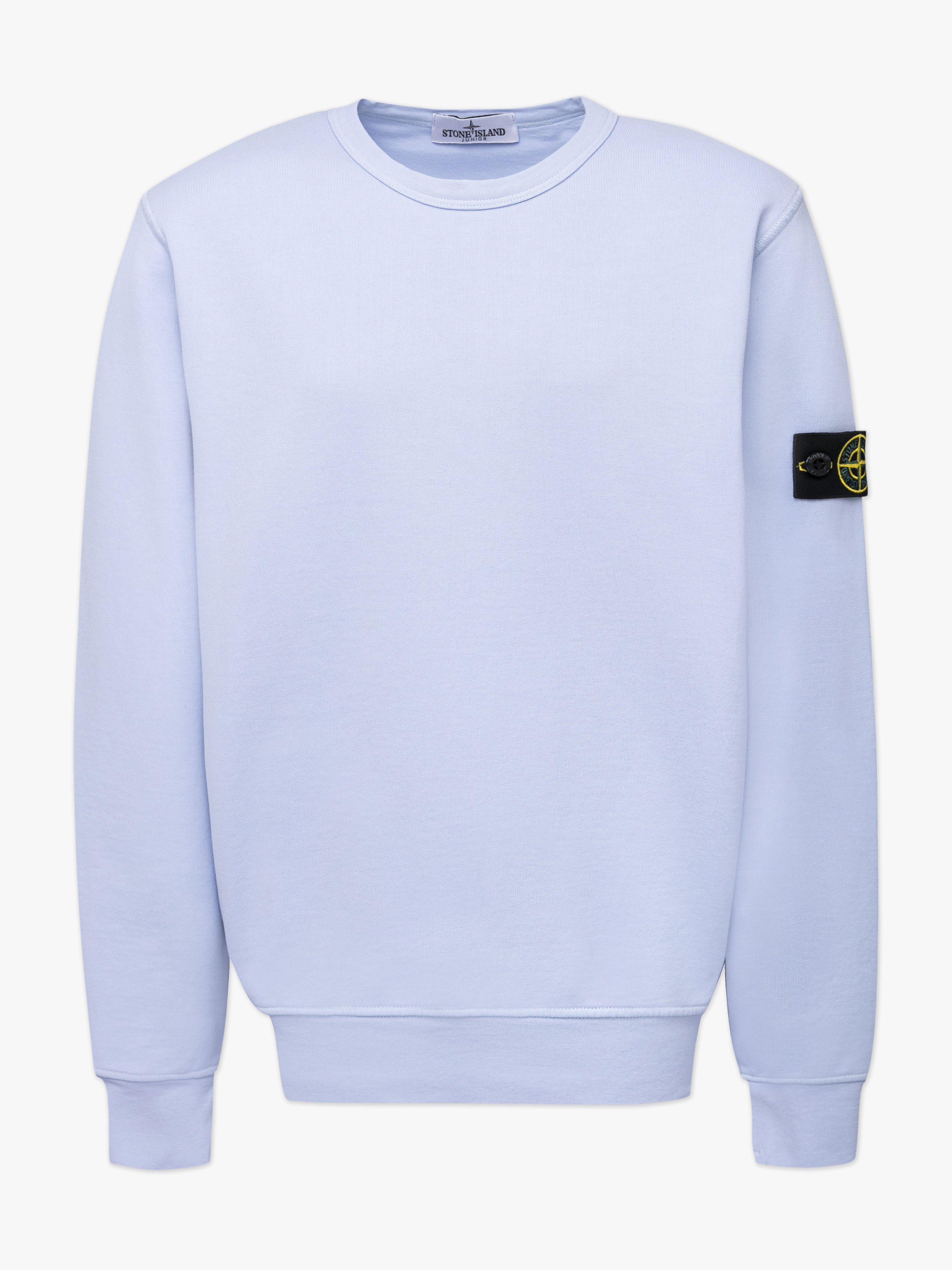 stone island jumper light blue