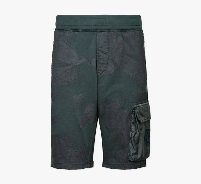 Reflective Camo Sweat Shorts
