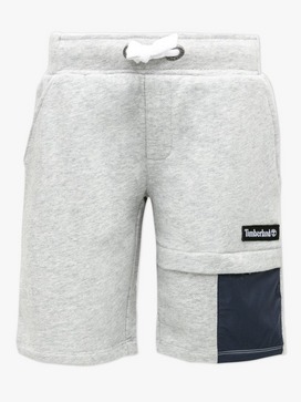 Nylon Panel Logo Sweat Shorts
