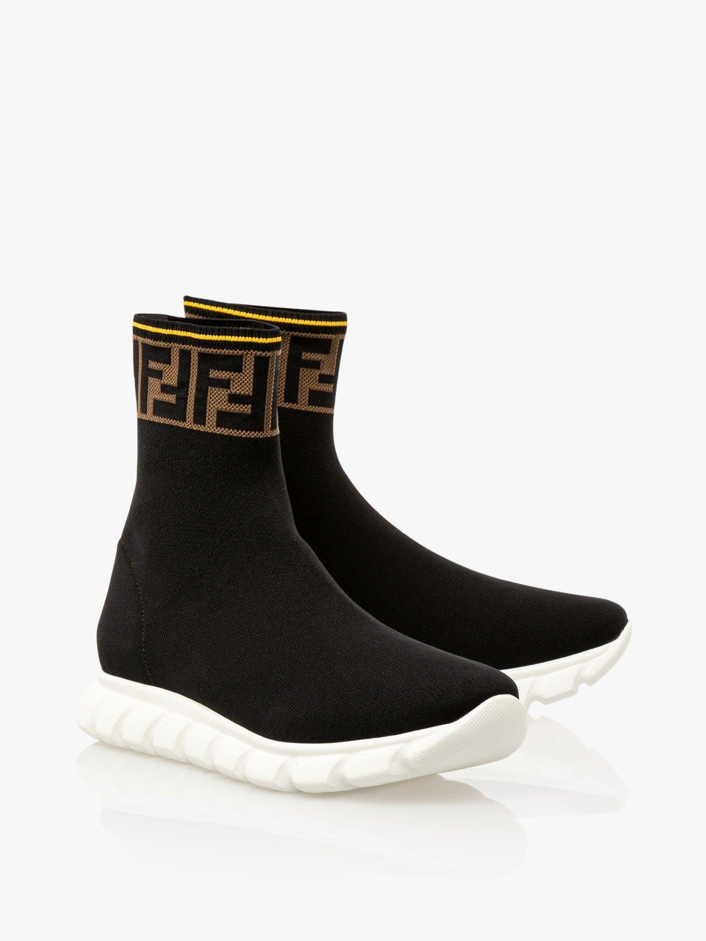 fendi trainers sock
