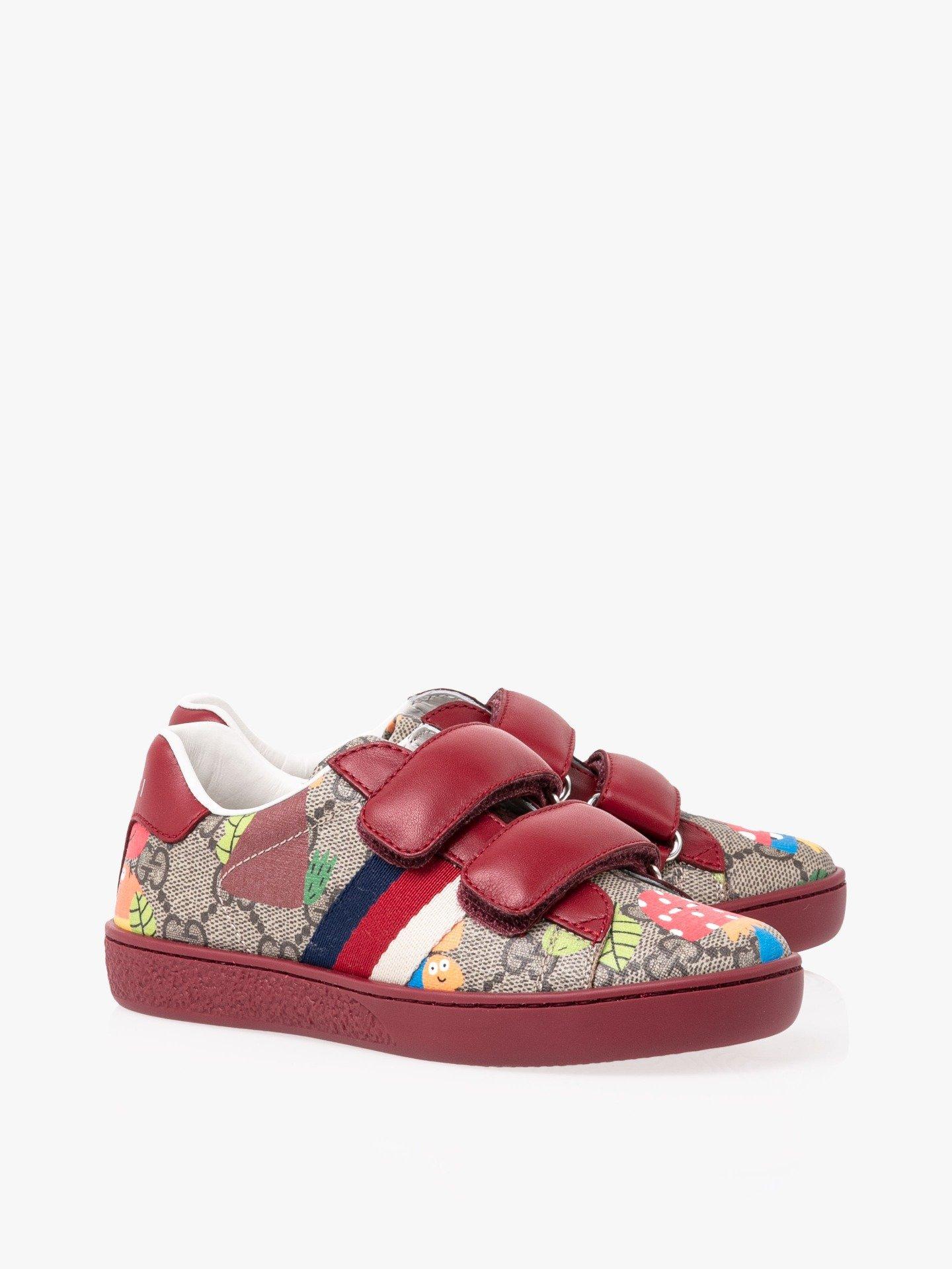 gucci trainers red