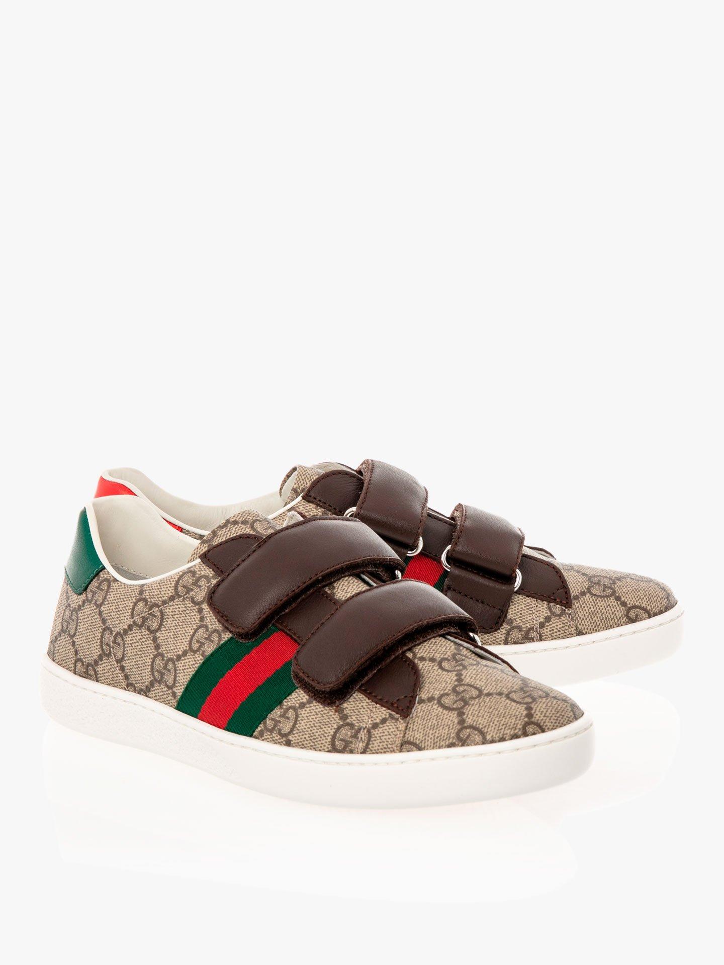 velcro designer trainers