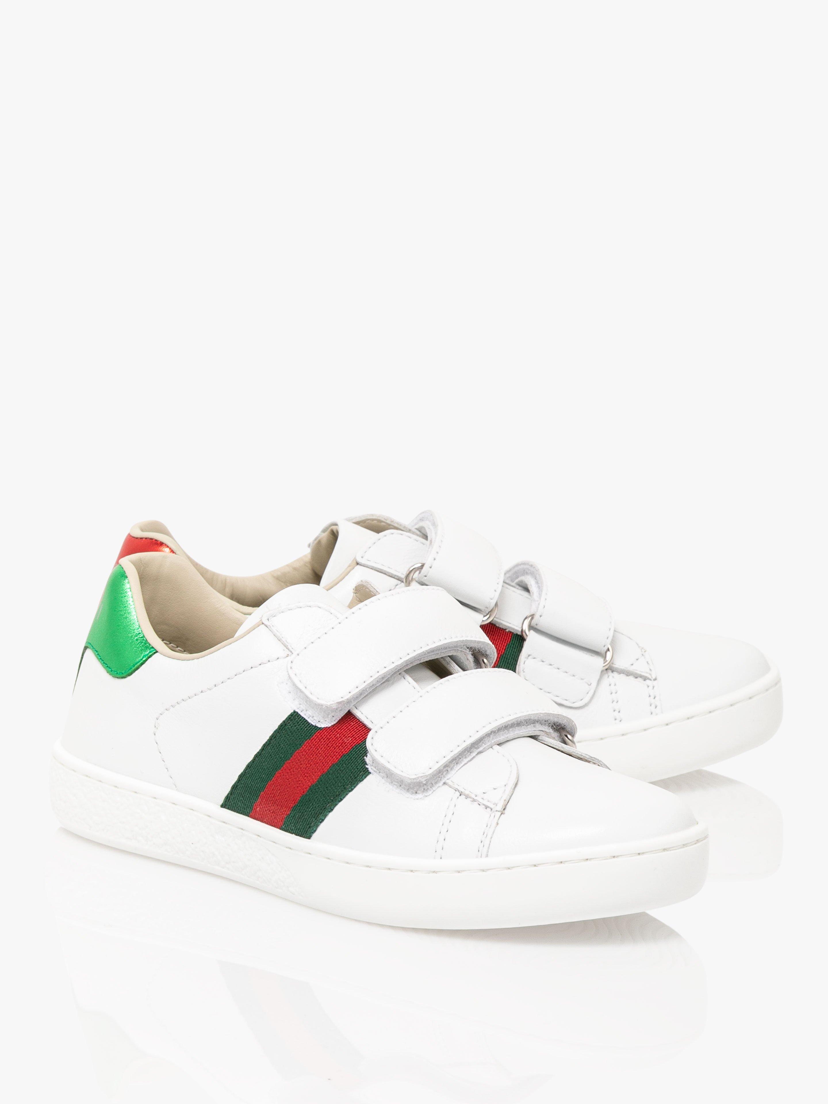 velcro designer trainers