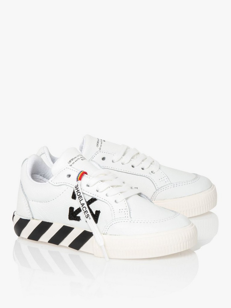 Off-White Vulcanized Arrow Sneakers - WHITE - Size 24 (UK 7), WHITE product