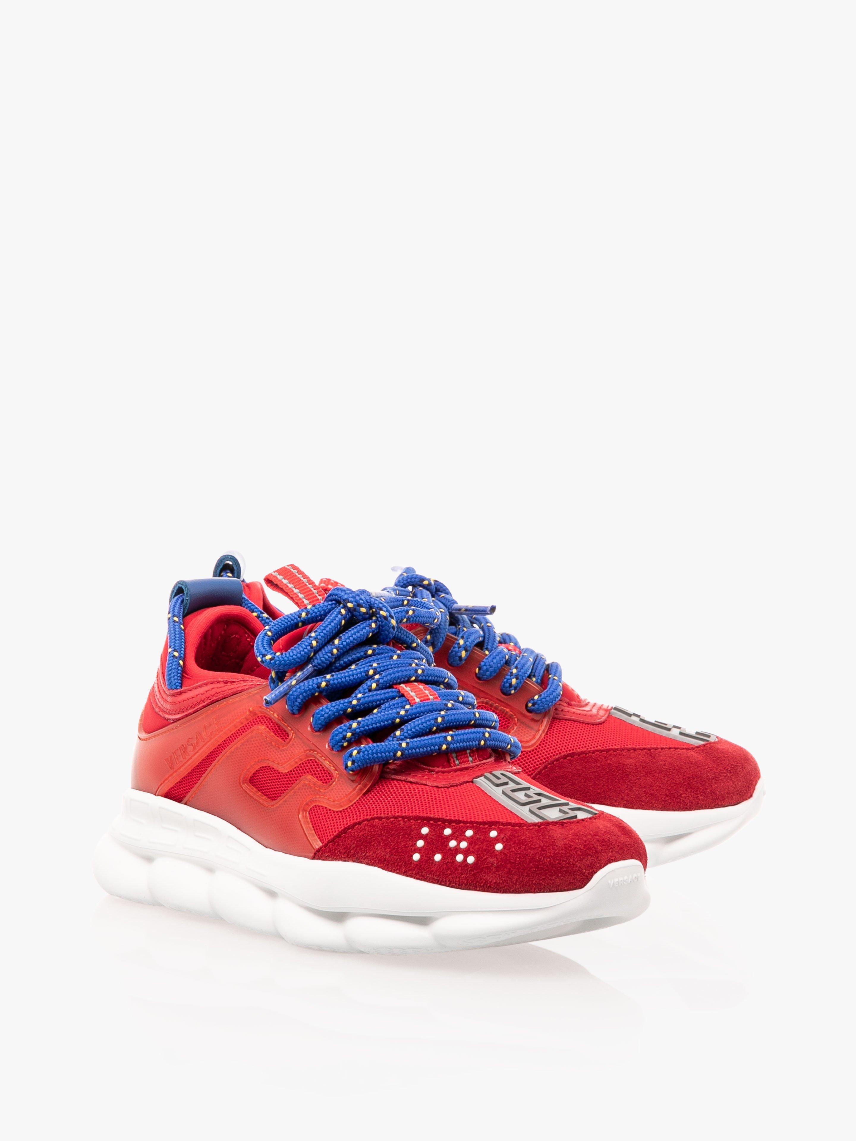 chain reaction versace red