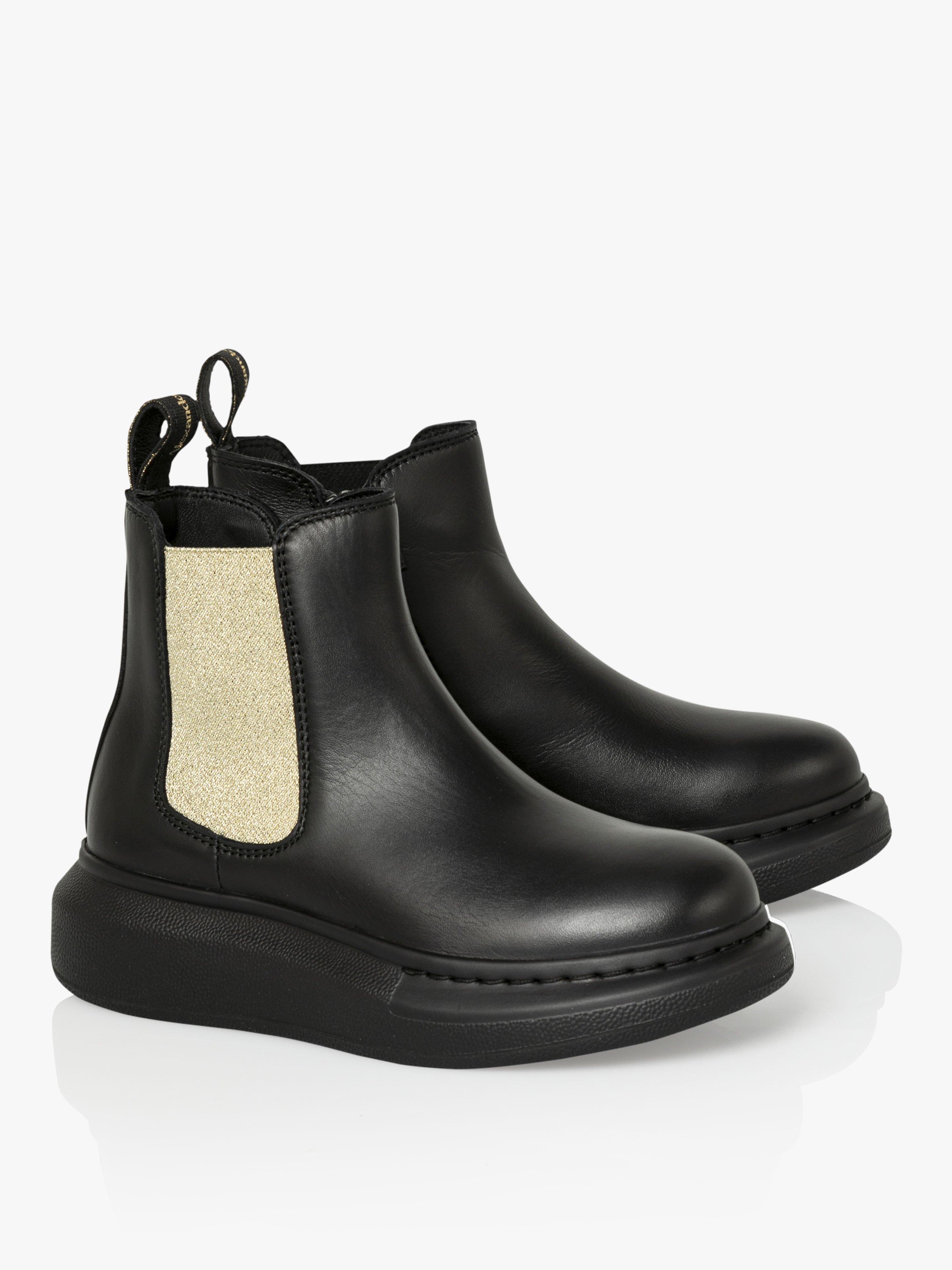 alexander mcqueen oversized boots