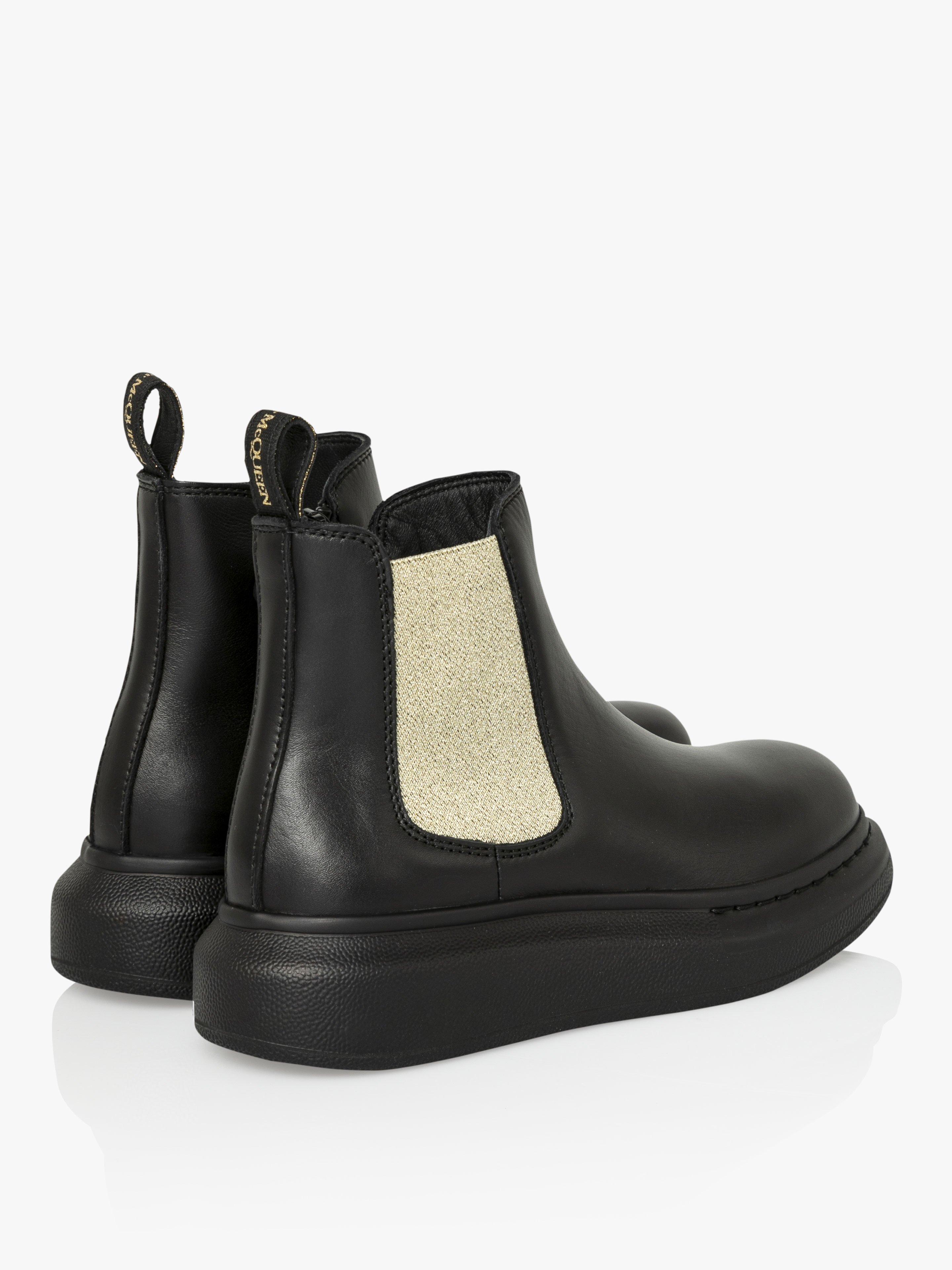 alexander mcqueen oversized boots