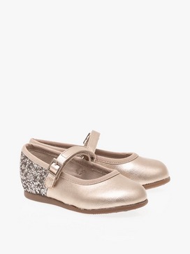 Glitter Metallic Mary Jane Shoes