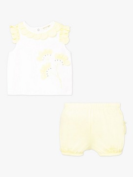 Baby Petal Tee & Shorts Set
