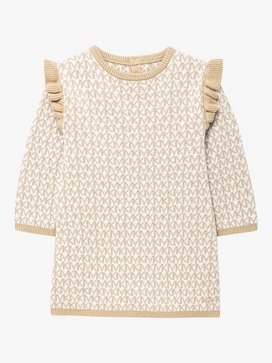 Baby All-Over Logo Knitted Dress