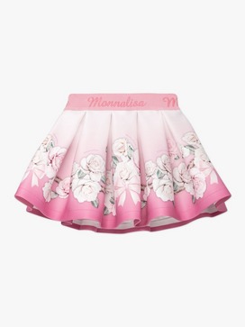 Baby Ombre Floral Logo Skirt