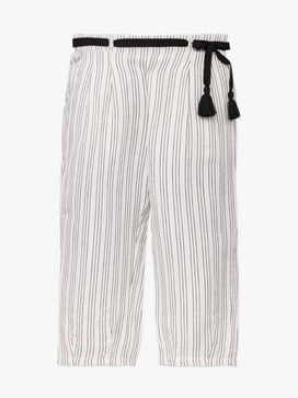 Baby Striped Metallic Trousers