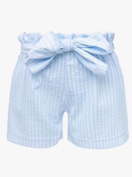 Stripe Paperbag Shorts
