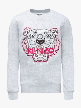 Large Iconic Tiger Logo Sweatshirt