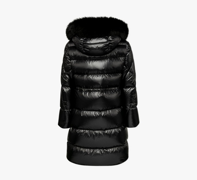 Hyame Fur Long Down Coat