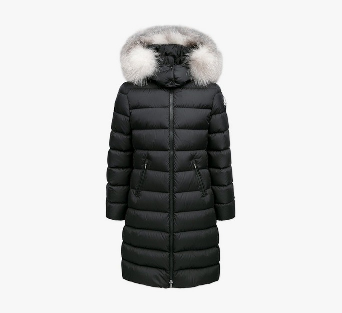 Abelle Fur Long Down Coat