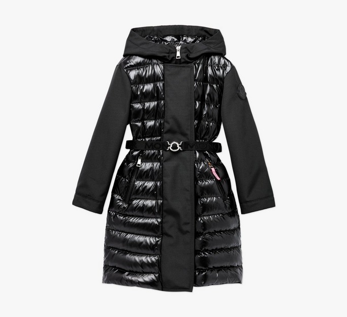 Xenie Belted Hooded Down Coat