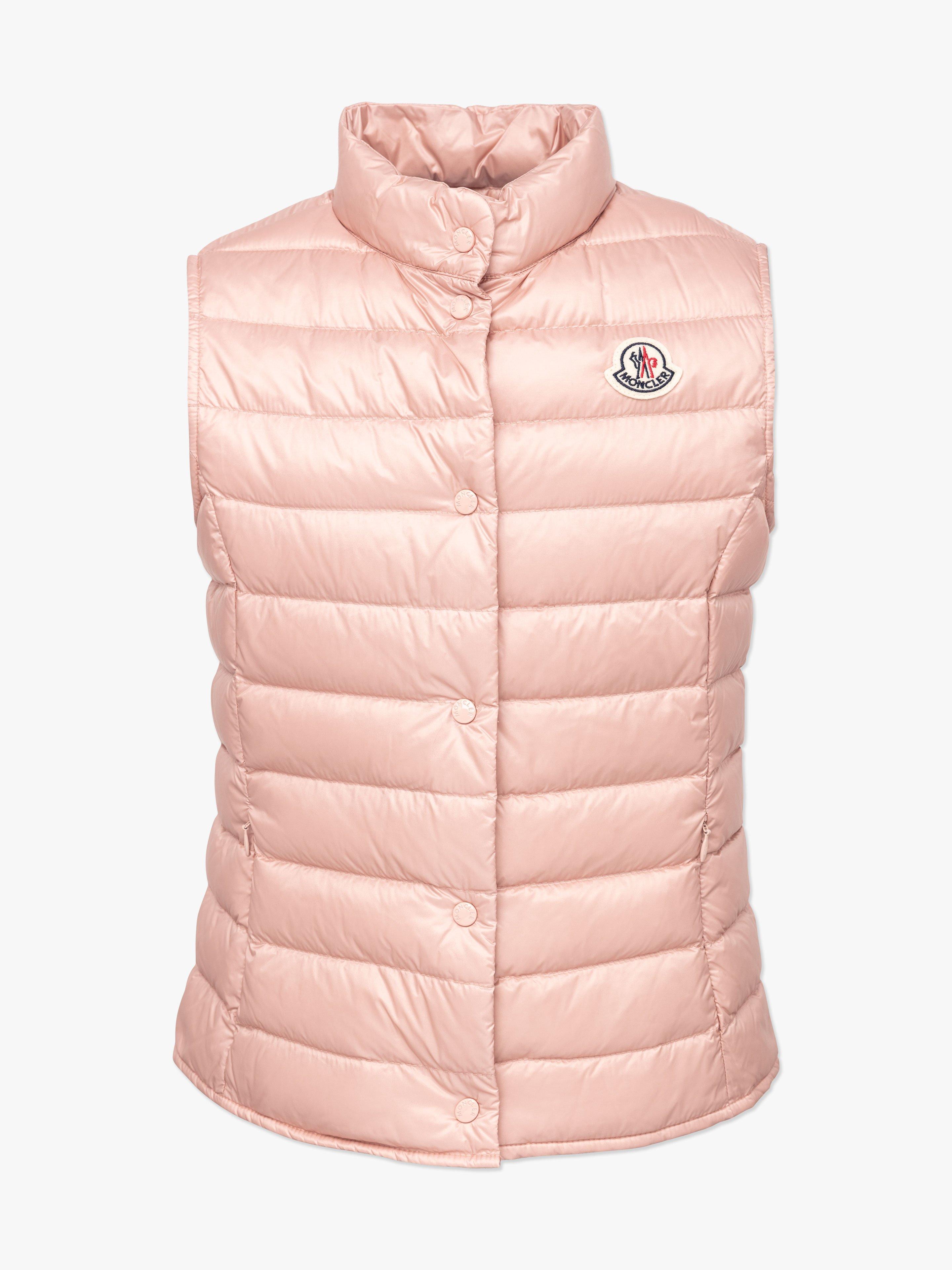 moncler padded jacket white