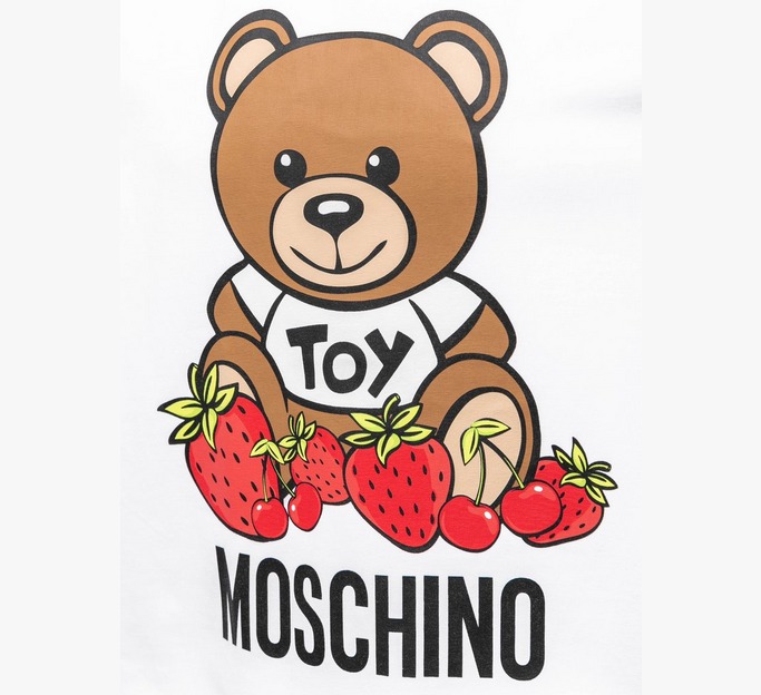 Strawberry Teddy Bear Logo Sweat