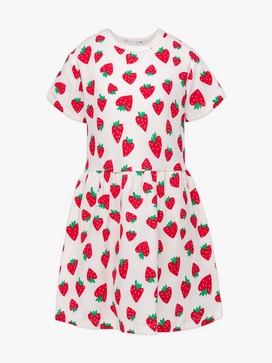 Strawberry Ribbed Dress