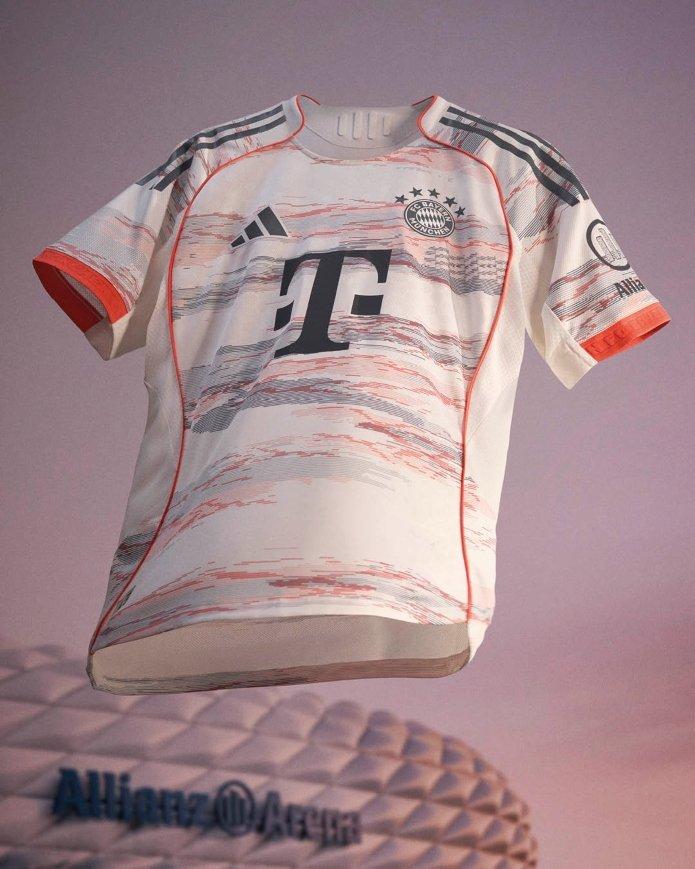 Segunda camiseta Bayern Munich 2025-26