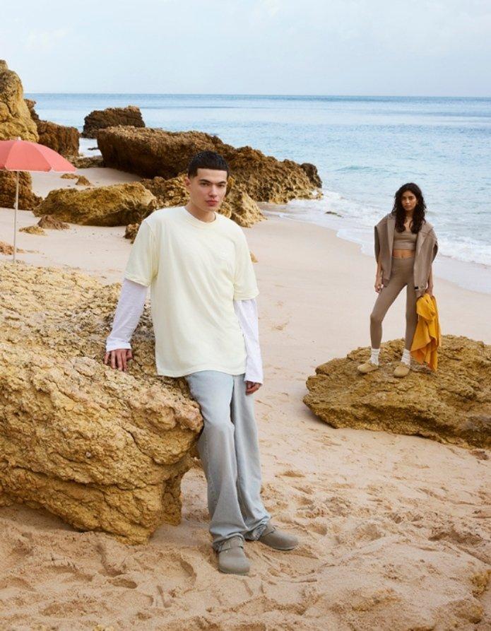 Modelos vistiendo Birkenstock