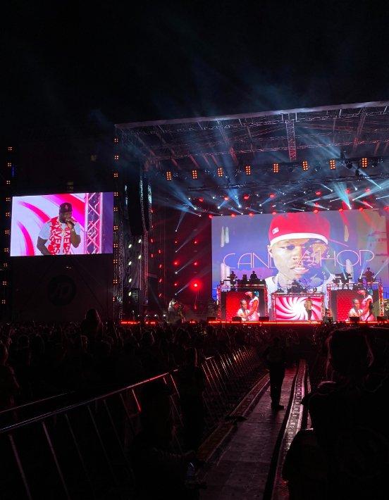 50 Cent Blockfesteillä