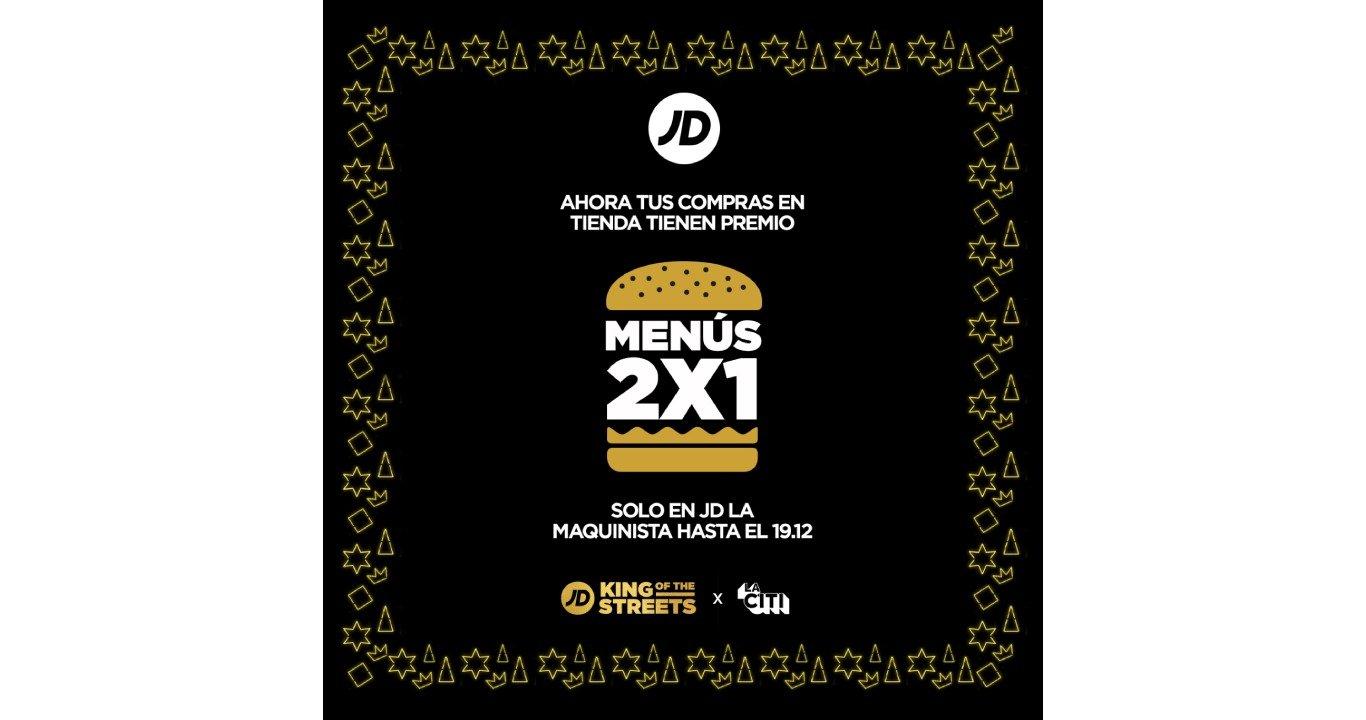 2x1 en menús de JD x La Citi