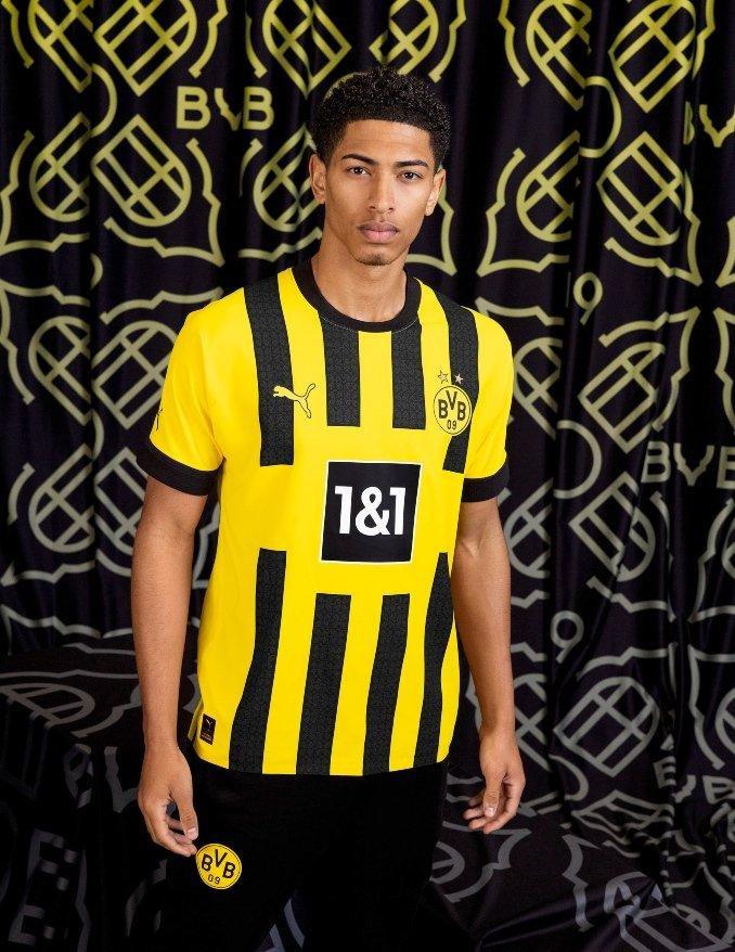 Maillots de foot 2022/2023 du Borussia Dortmund