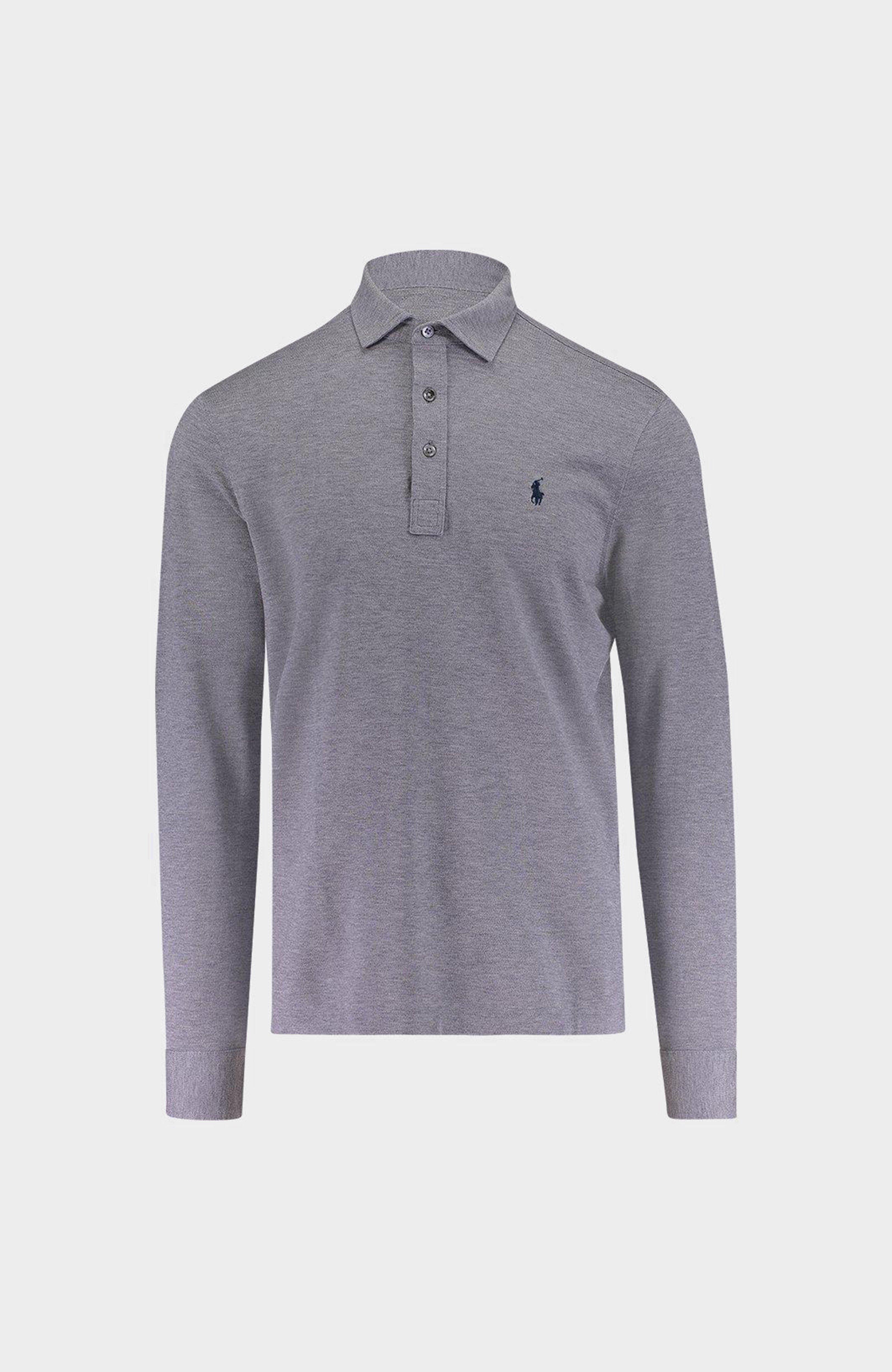 polo ralph lauren long sleeve pique shirt