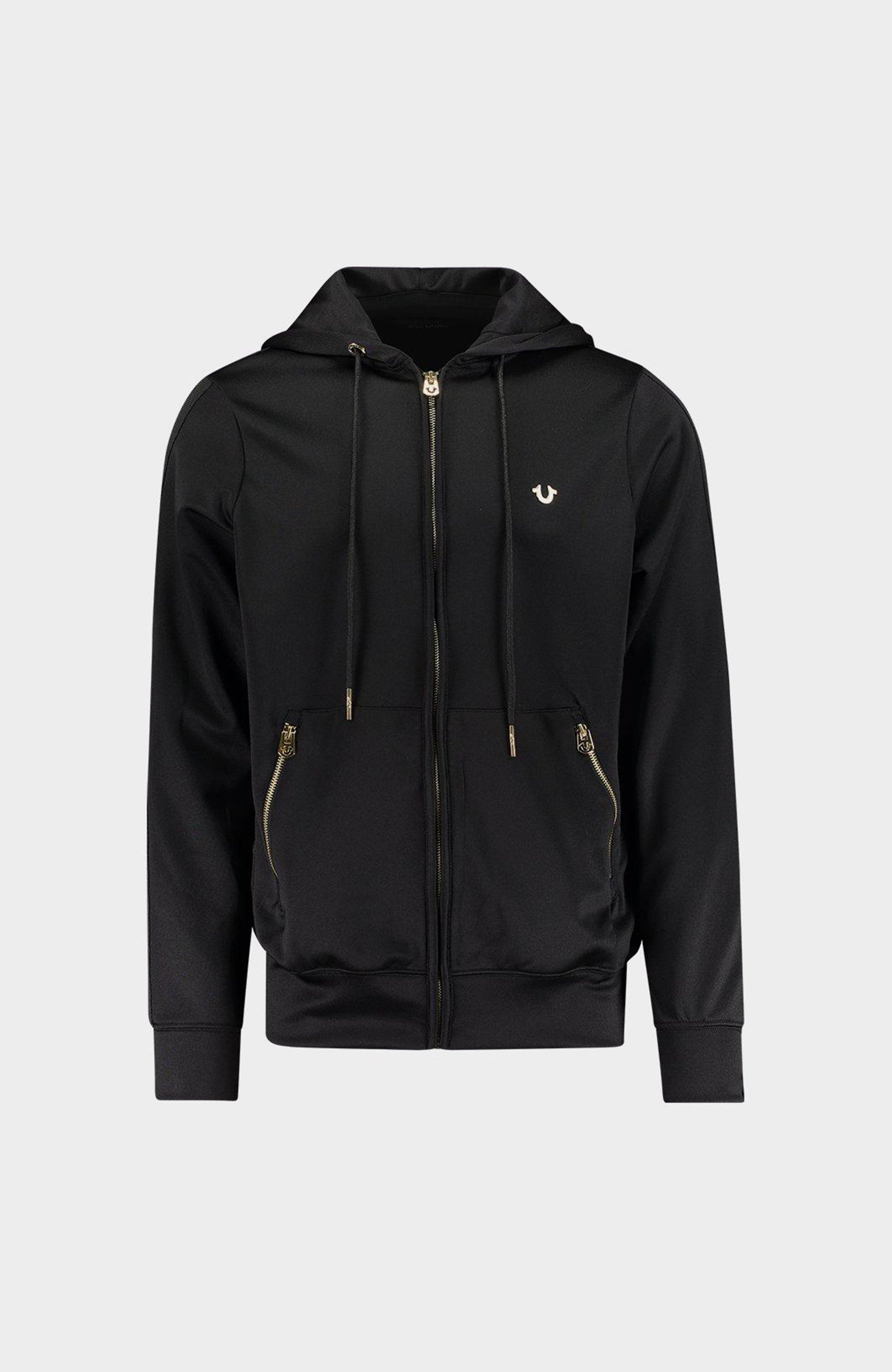 true religion tape zip up hoodie