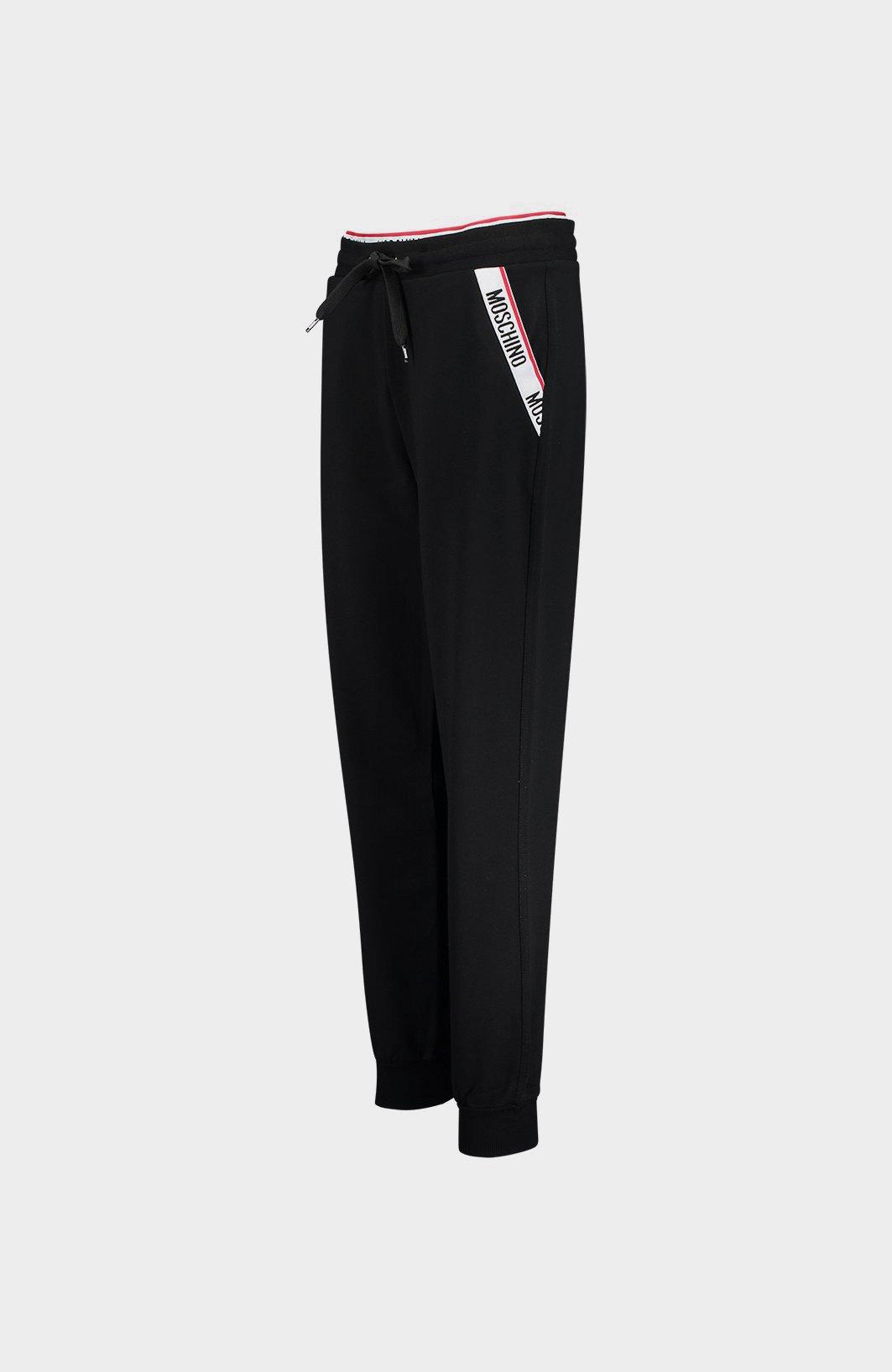moschino logo tape jogging bottoms