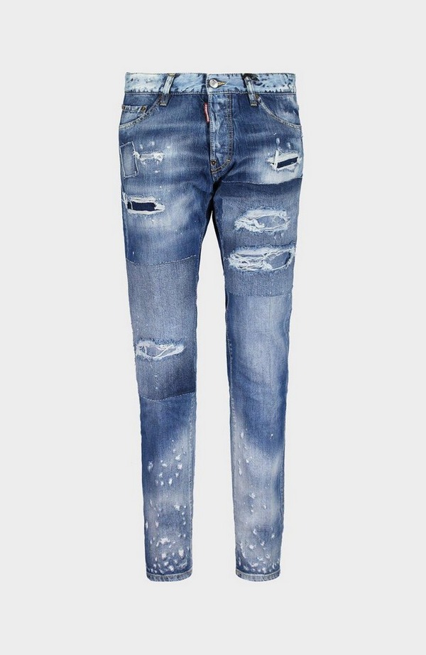 Ripped White Wash Cool Guy Jean