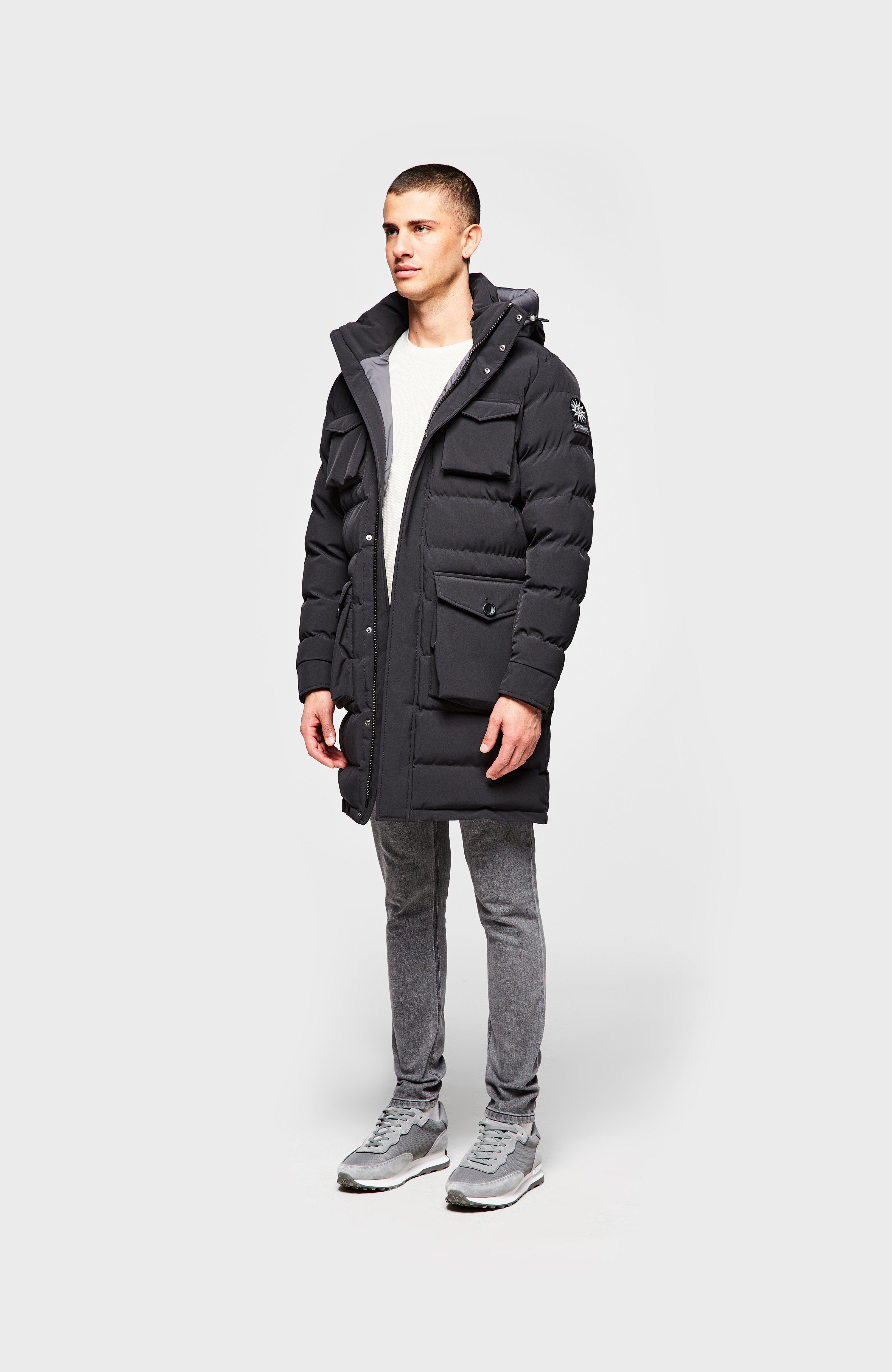 branksome long puffer jacket